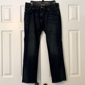 Lee straight leg dark wash jeans